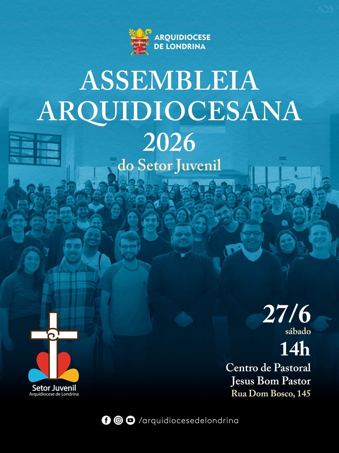 ASSEMBLEIA ARQUIDIOCESANA DO SETOR JUVENIL 2026